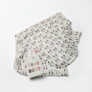 Up Baby Bunny Swaddle Blanket 100% Cotton NWT 70x70cm